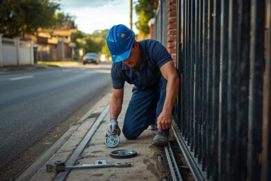 Onde consertar portão de ferro que travou na Avenida Indianópolis?